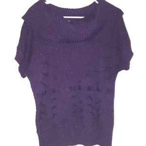 Cato's Purple cowl neck sweater